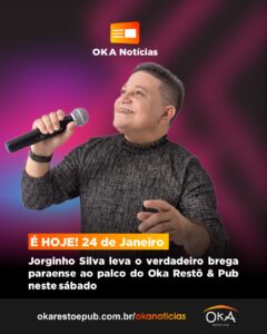 Jorginho Silva leva o verdadeiro brega paraense ao palco do Oka Restô & Pub neste sábado