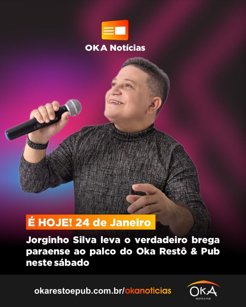 Jorginho Silva leva o verdadeiro brega paraense ao palco do Oka Restô & Pub neste sábado