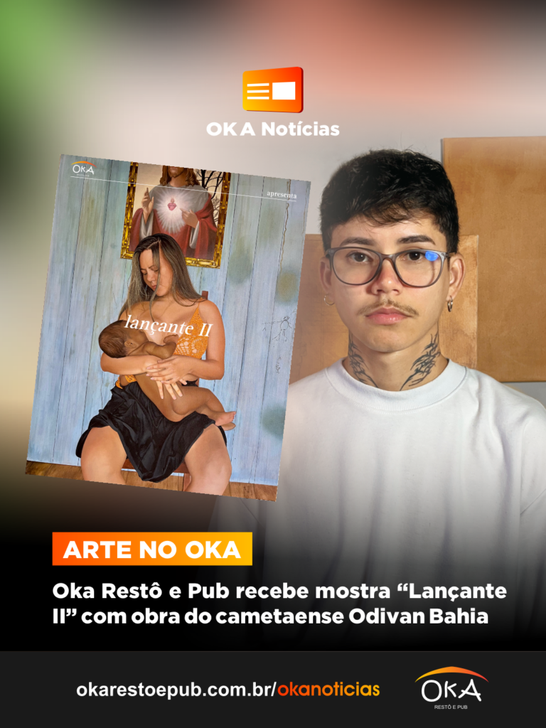 Oka Restô e Pub recebe mostra “Lançante II” com obra do cametaense Odivan Bahia