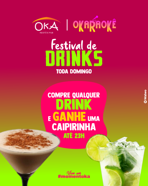 Festival de Drinks -Domingo - Feed